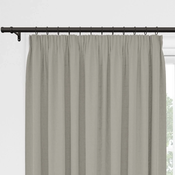 Beige Pencil Pleat Curtain