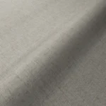 Close-up of textured beige linen fabric