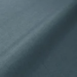 Macro view of textured steel blue woven fabric